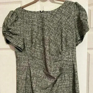 Karl Lagerfeld Short Sleeve Puff Sheath Dress